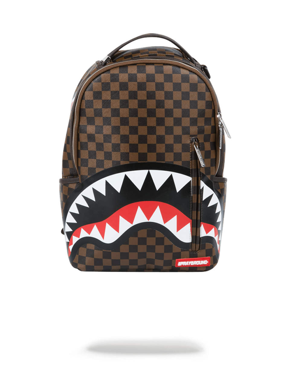 SLEEK SHARKS IN PARIS (BROWN)