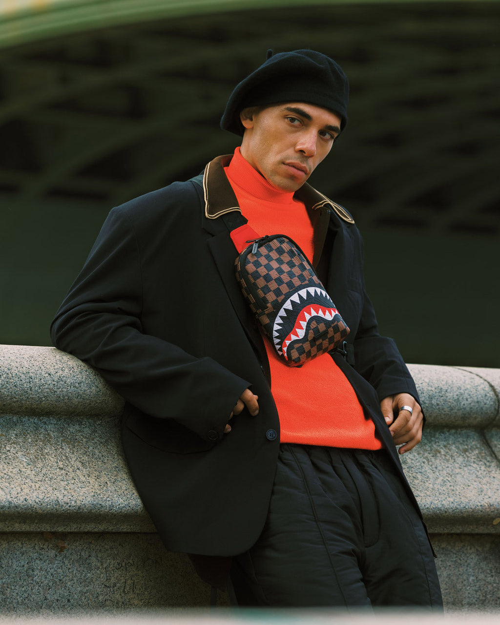 THE PRIVATE JET SHARK CLUB BACKPACK SLING