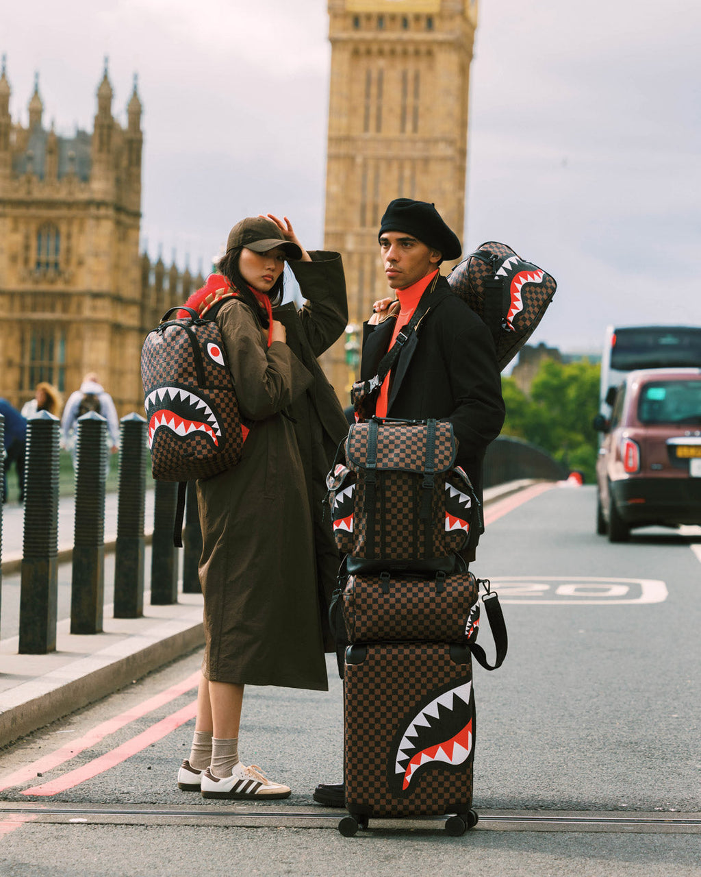 THE PRIVATE JET SHARK CLUB CARRY-ON LUGGAGE