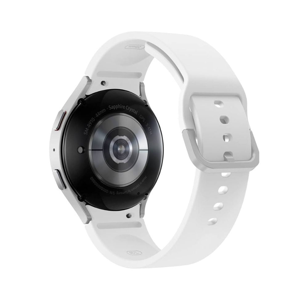Samsung Galaxy Watch 5 44mm - Bluetooth Smartwatch, Body & Health Tracking, Sapphire Crystal Glass, Enhanced GPS, US Version (Silver) - SM-R910NZSAXAA