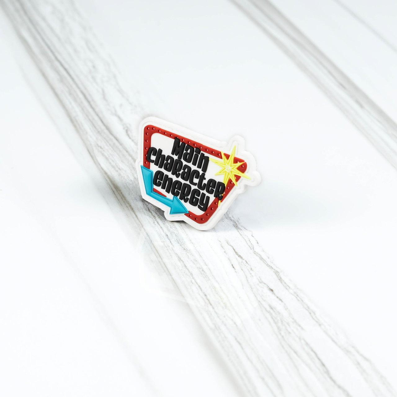 Main Character Energy School Patch