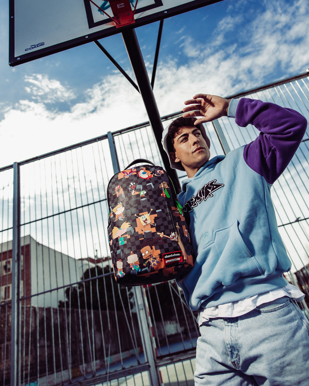 NICKELODEON CHECKBREAK BACKPACK (DLXV)