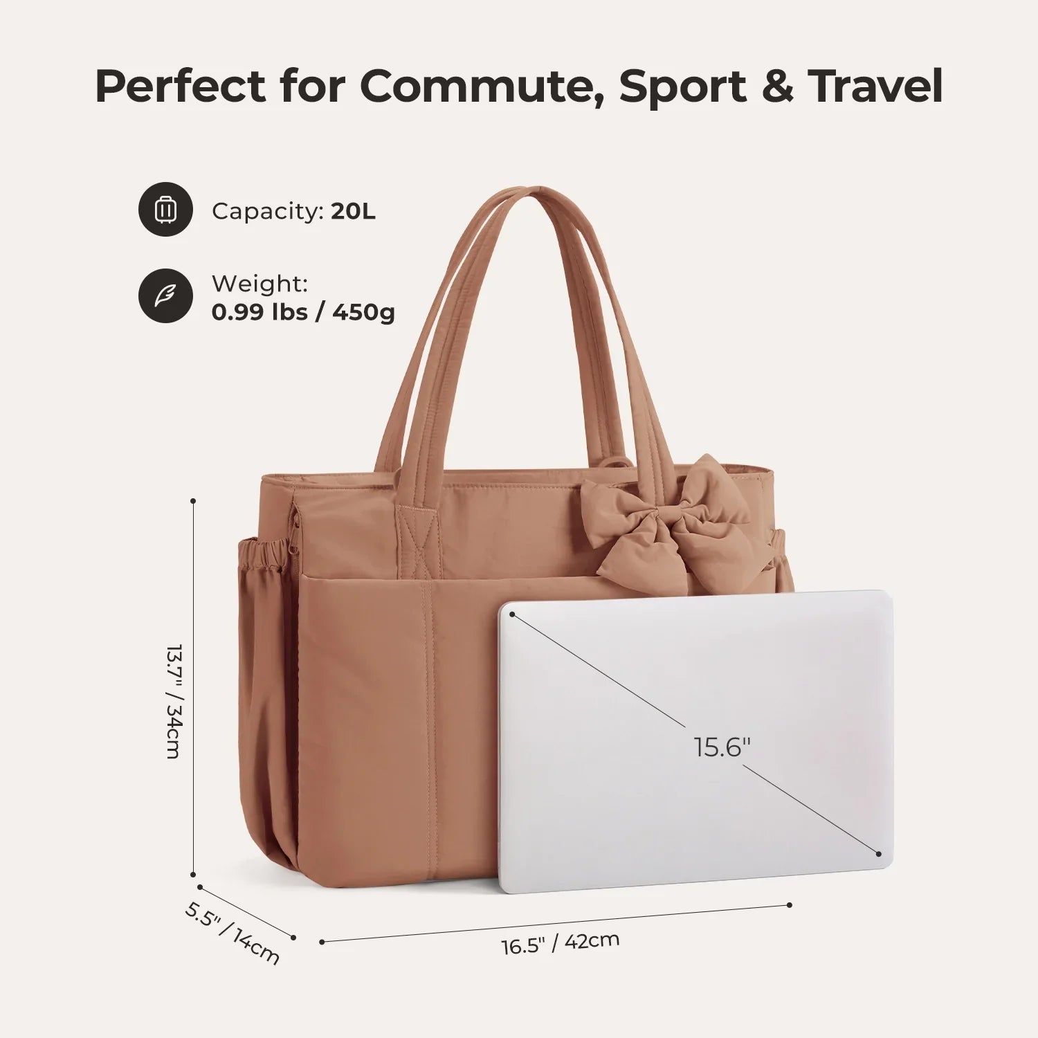 Crush 23L Laptop Tote