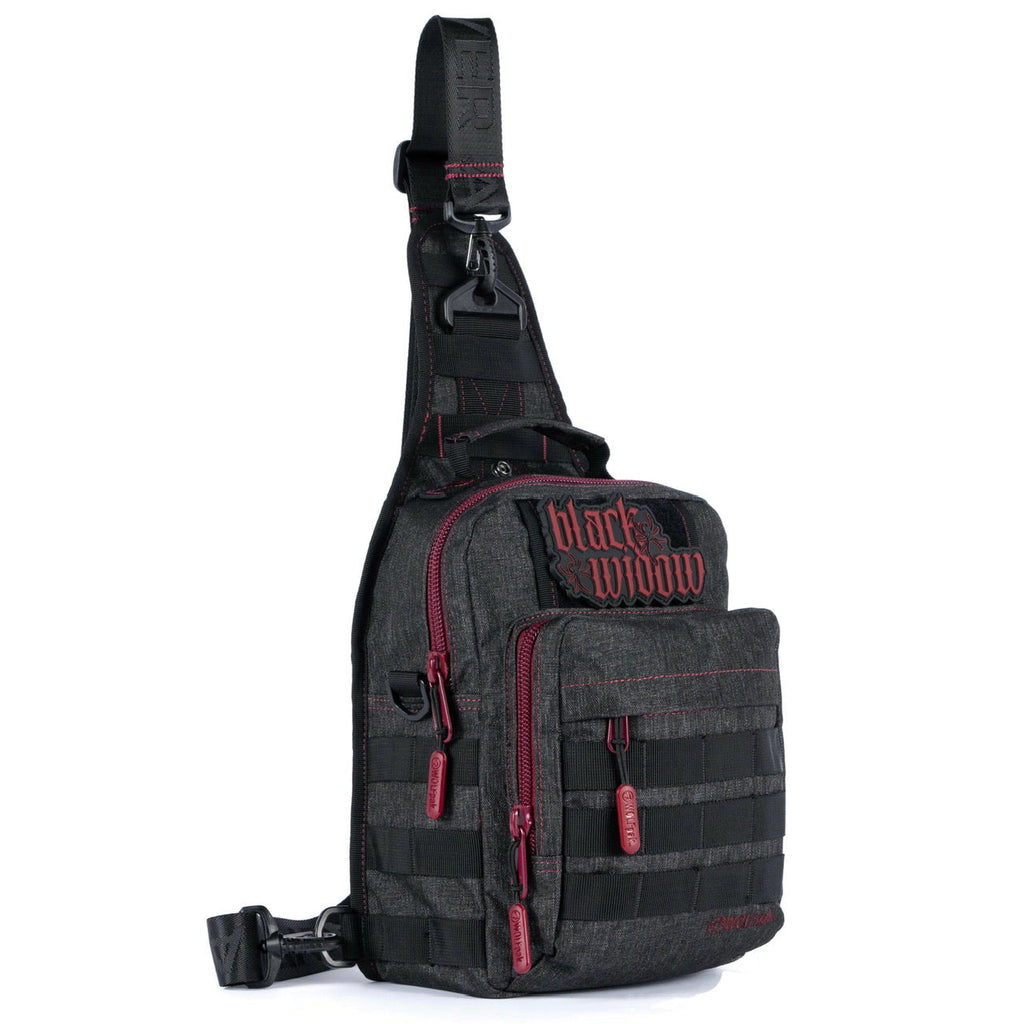 9L Tactical Sling Bag Black Widow