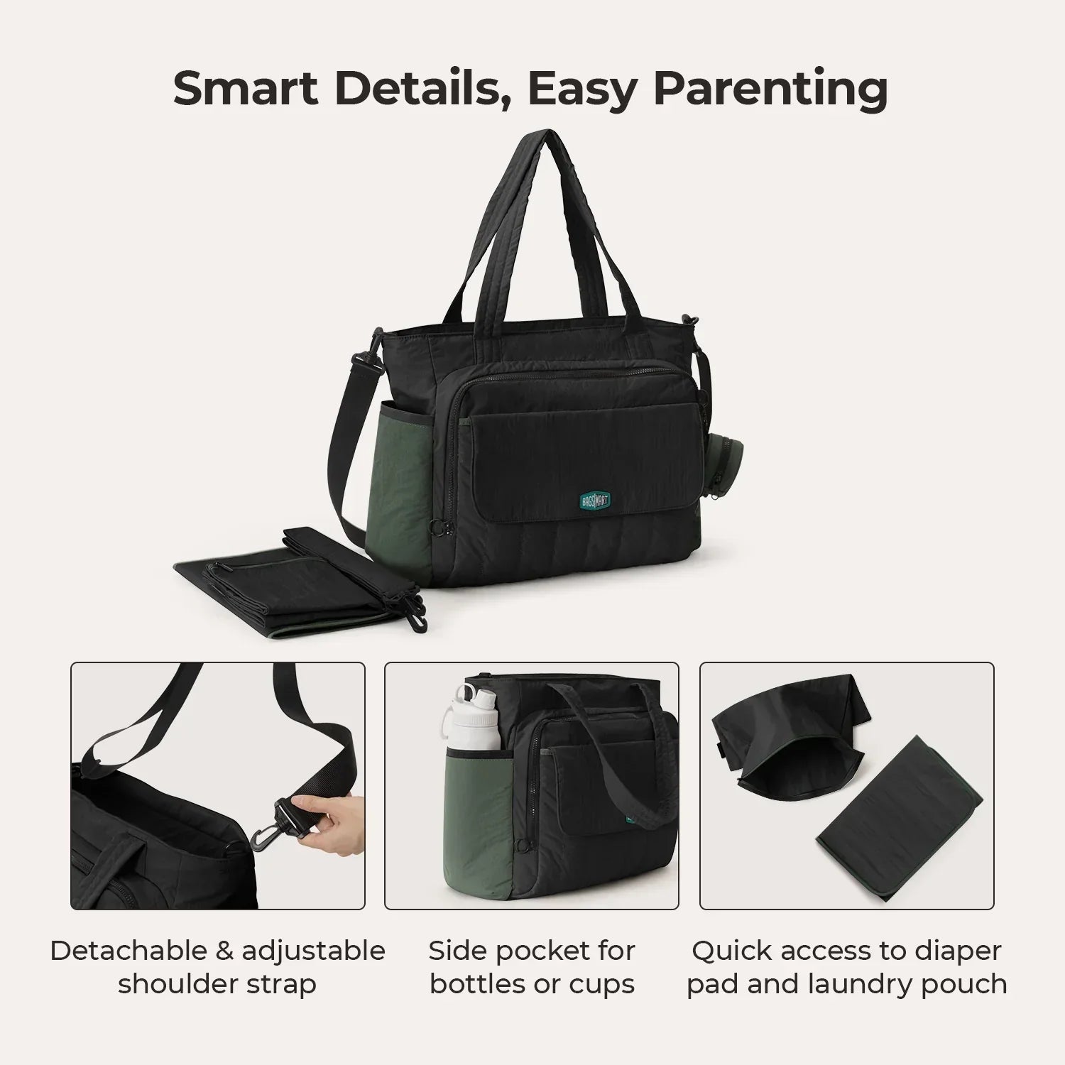 Paz 25L Diaper Tote