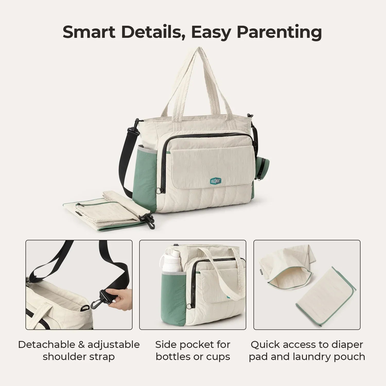 Paz 25L Diaper Tote