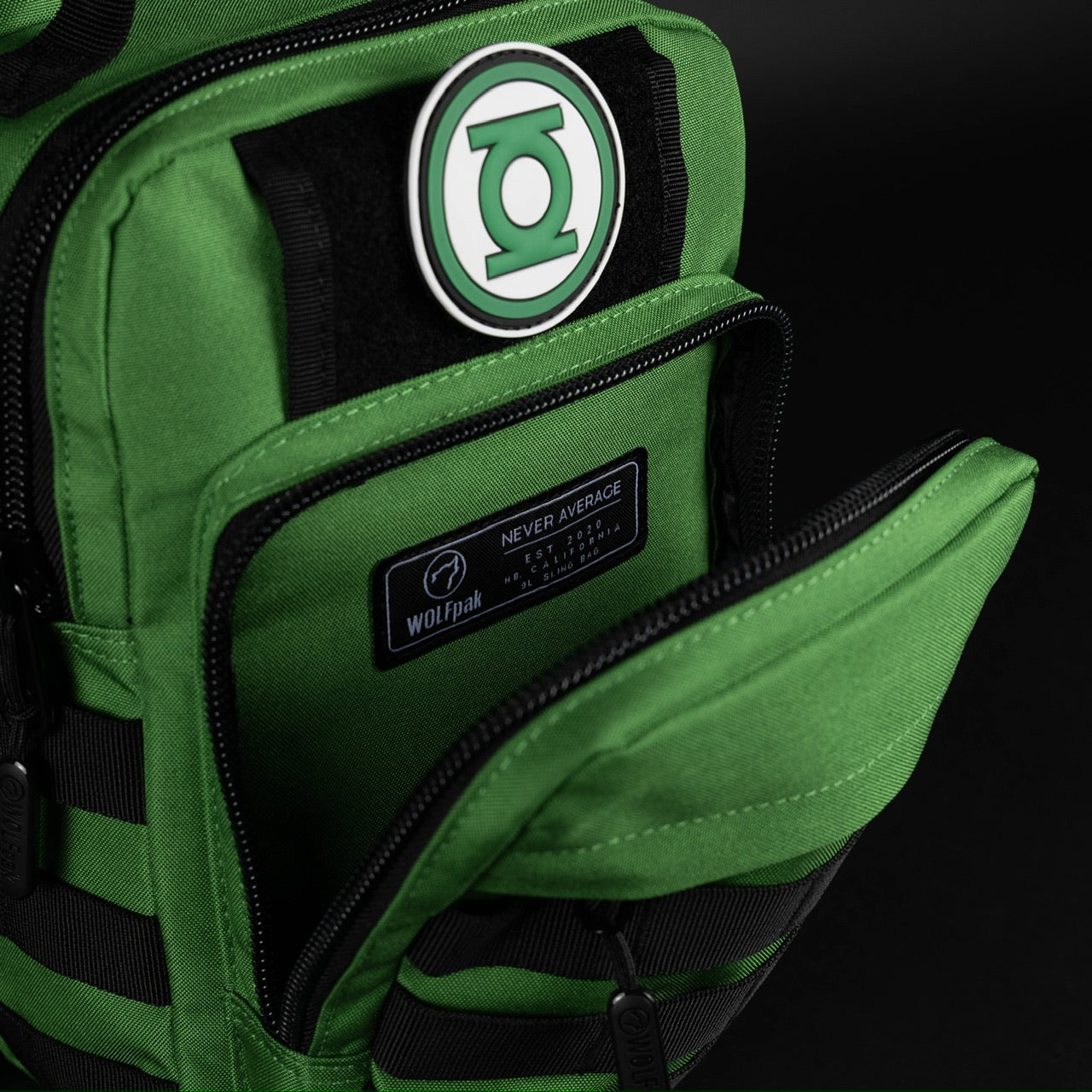 9L Tactical Sling Bag Green Lantern