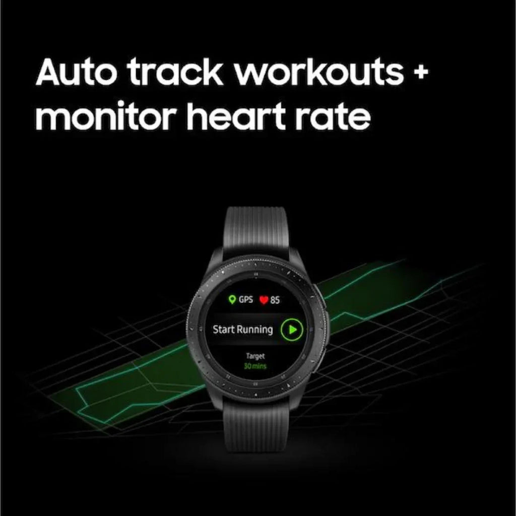 SAMSUNG Galaxy Watch 42mm SM-R810 Midnight Black - SM-R810NZKAXAR