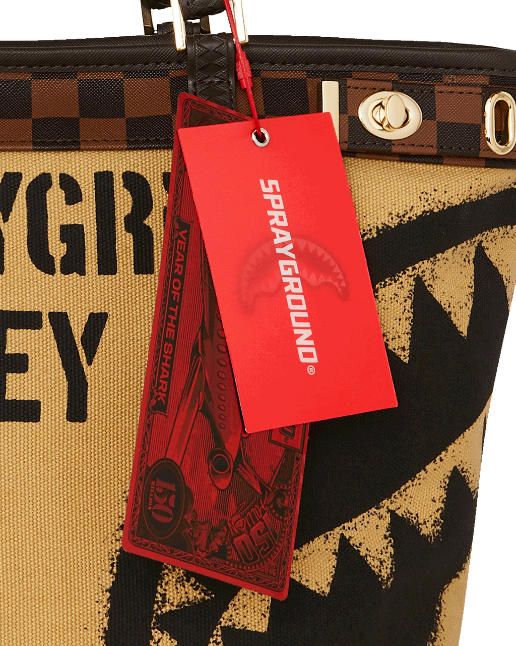 SPRAYGROUND MONEY BAG TOTE