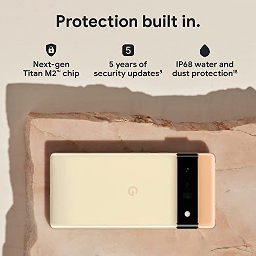 Google Pixel 6 Pro - 5G 6.71" AMOLED - Unlocked Smartphone with Advanced Pixel Camera and Telephoto Lens - 128GB - Cloudy White