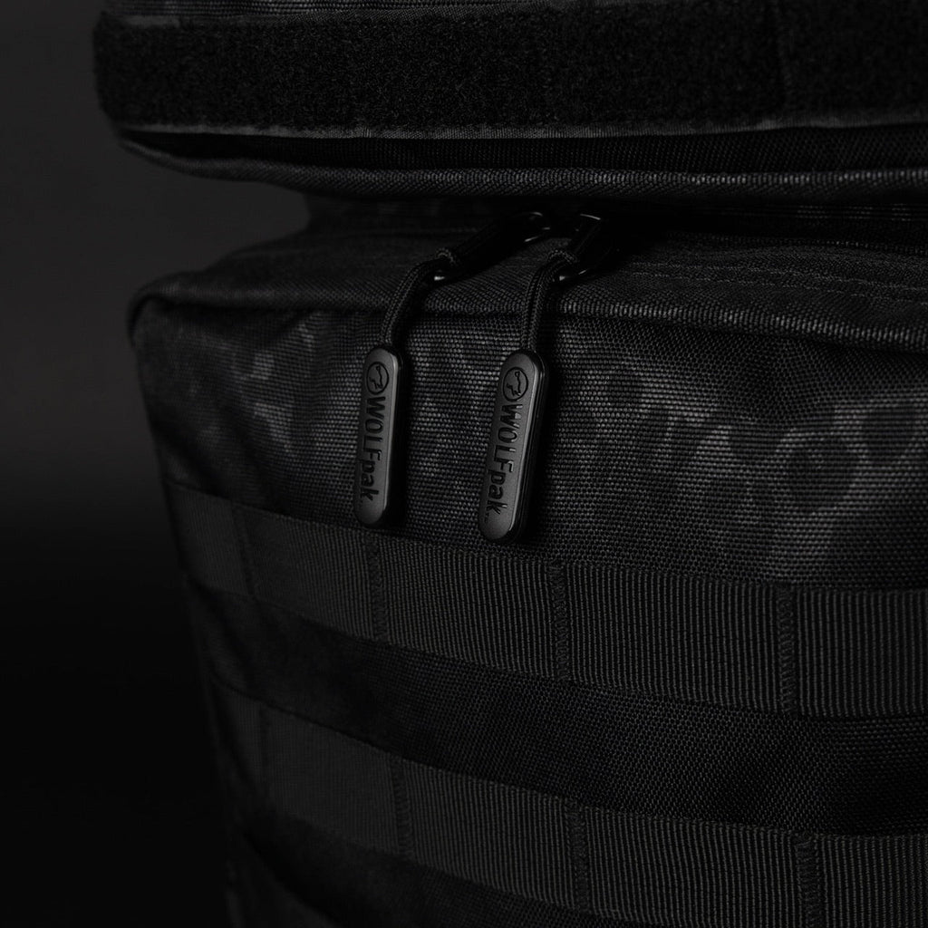 35L Backpack Black Leopard