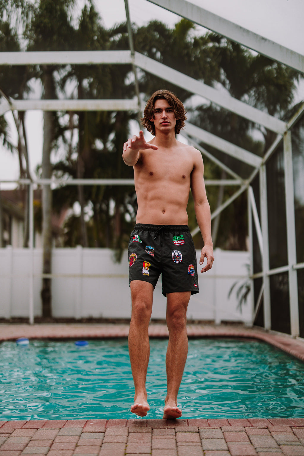 GLOBAL MOGUL BILLIONAIRE SWIM SHORTS