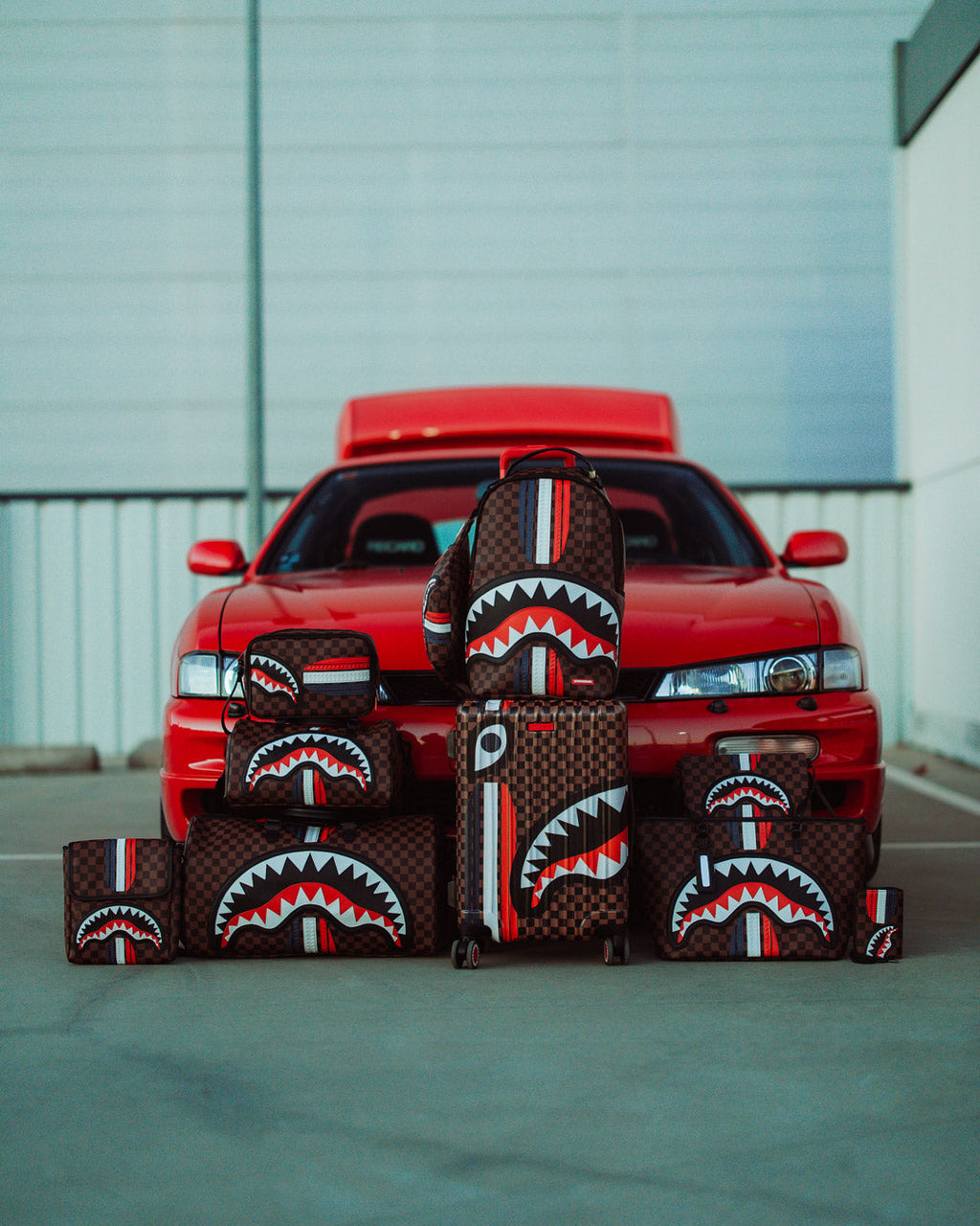 SHARKS IN PARIS GT HARD SHELL CARRY-ON LUGGAGE